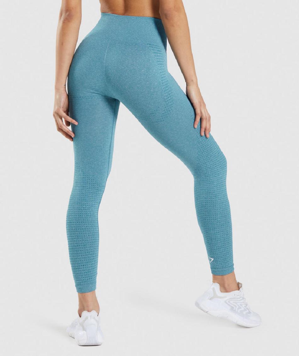 Leggins Gymshark Vital Seamless 2.0 Mujer Turquesa | CO 2879PJJ